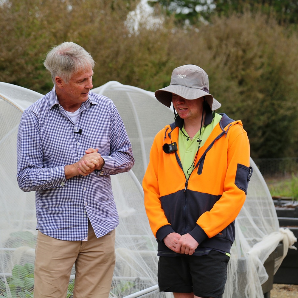 Food-growing system shaping lives on Peninsula farm